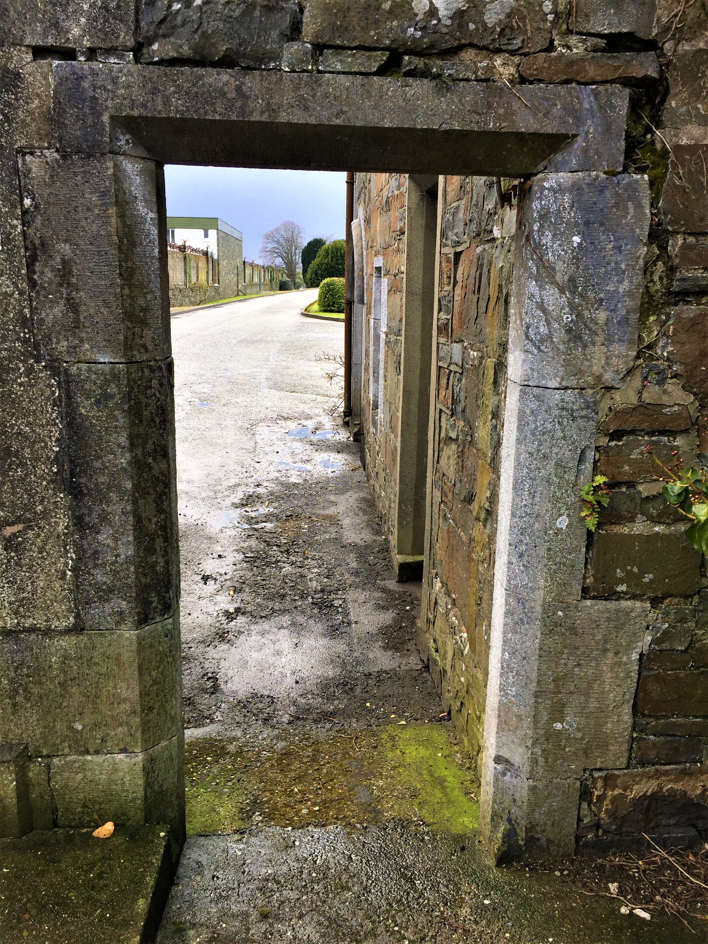1-Entry at Gate house East facing of St Finan's Hospital Killarney