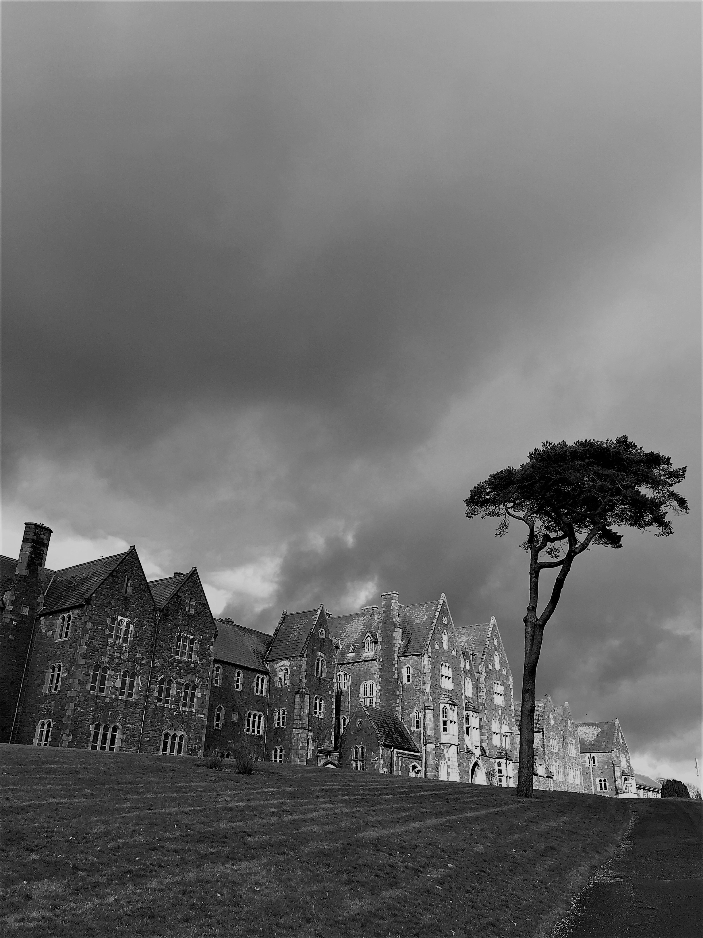 1-St Finan's Hospital  on the hilltop overlooking Killarney town