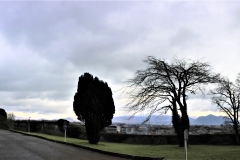 1-St Finan's Hospital Killarney and Surrounding Landscape of Killarney Town and Mountains