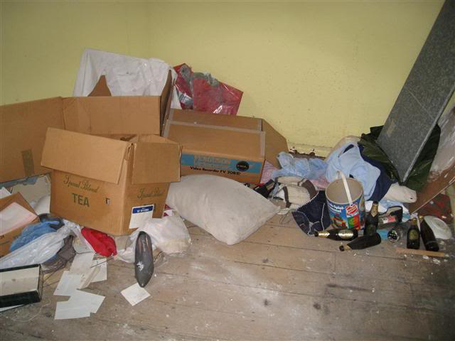 Discarded items in St Finans