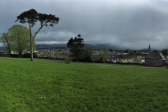 Wide angle view from St Finan's Hospital Killarney